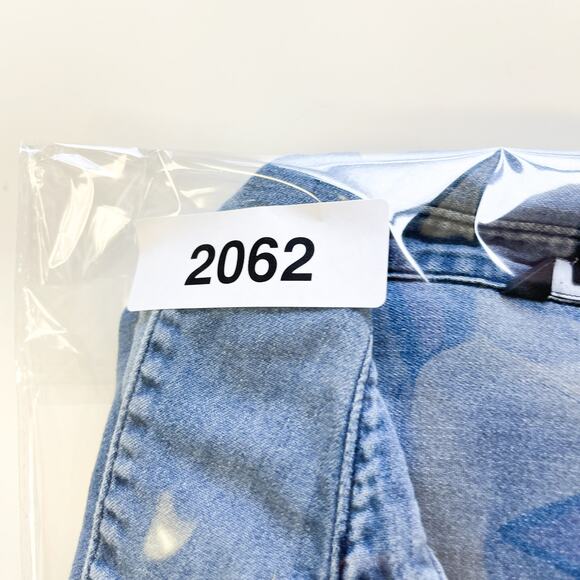 Joe’s Jeans Collection XS Distressed Cotton Chambray Button Shirt Blue - Picture 11 of 11